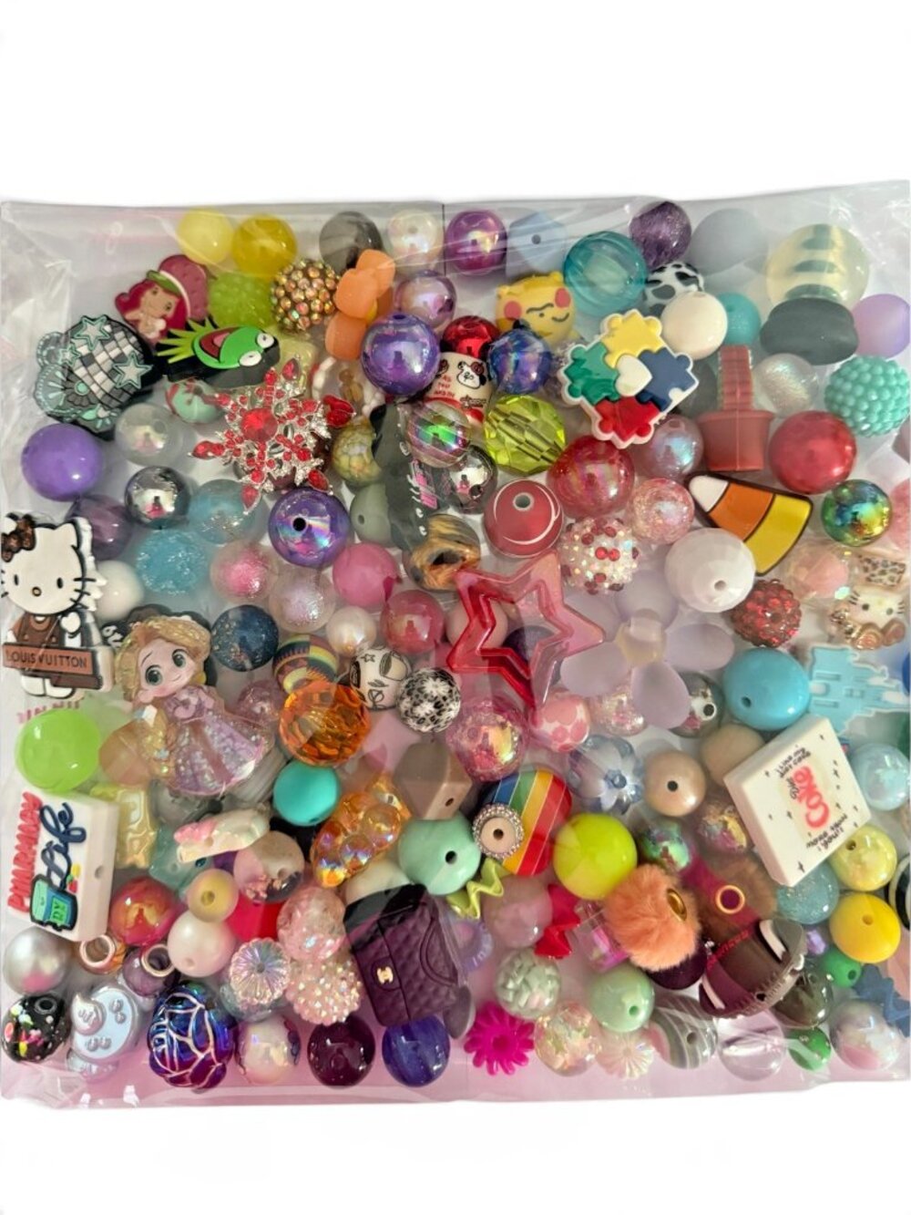 Beads/Focals/Spacers For Pens & Beadables-1lb Plus A Few Extras #2
